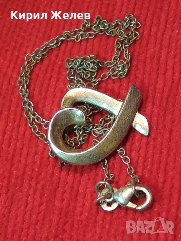 СЪРЦЕВИДНО КРАСИВО СРЕБЪРНО МОДНО КОЛИЕ с МЕДАЛЬОН СРЕБРО 925 ДИЗАЙНЕРСКИ АРТ МОДЕЛ 36458, снимка 2 - Колиета, медальони, синджири - 39643054