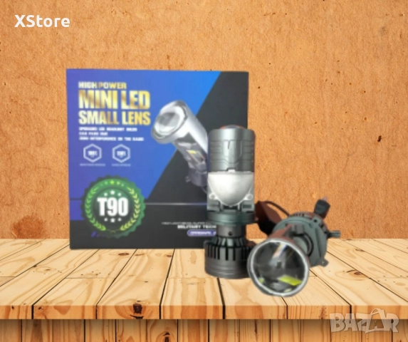 Супер ярки LED, мини крушки за автомобил, с вградена лупа, снимка 5 - Аксесоари и консумативи - 52457357