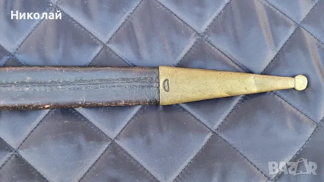 Тесак,нож,кама,щик Швеция модел 1856 година, снимка 3 - Антикварни и старинни предмети - 48624413