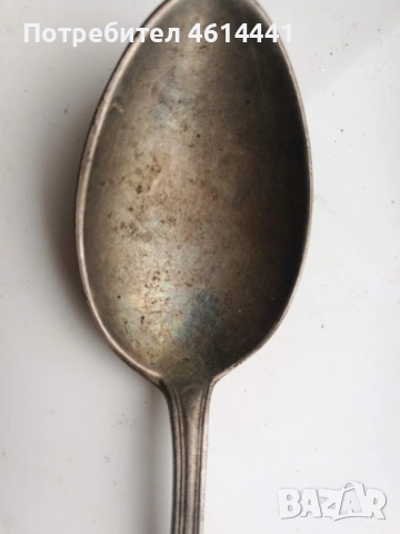 Сребърна лъжичка ока 90 немска, снимка 6 - Антикварни и старинни предмети - 52097187