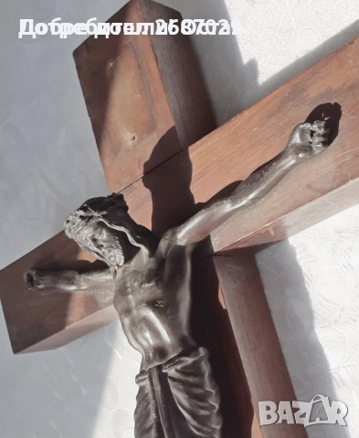 60, 50, 20, 19 см, Голямо Старо разпятие, кръст Исус, разпятия, кръстове, религия, снимка 10 - Пана - 36468962