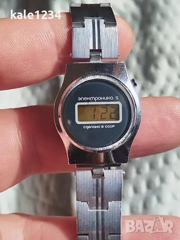 Електроника 5. СССР. Дамски часовник. Електронен. Нов! , снимка 2 - Дамски - 48431724