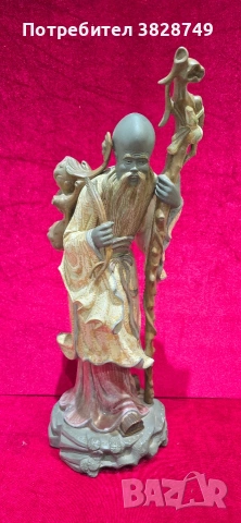 Огромна порцеланова фигура на ядро, снимка 12 - Антикварни и старинни предмети - 53342020