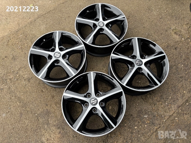 4 броя алуминиеви джанти за Suzuki SX4,SX4 S-Cross,S-Cross,Vitara 16, снимка 5 - Гуми и джанти - 52884386