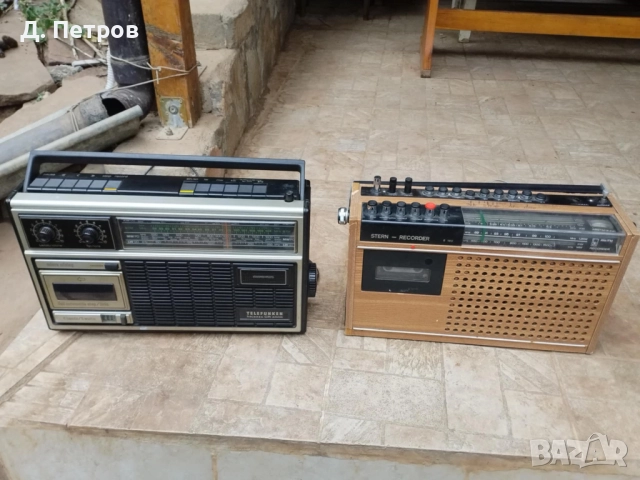 Радио касетофон Telefunken и Stern Recorder 