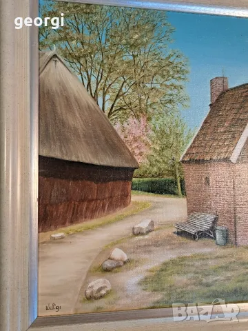 авторска картина маслени бои върху платно   24/3, снимка 2 - Картини - 49488345