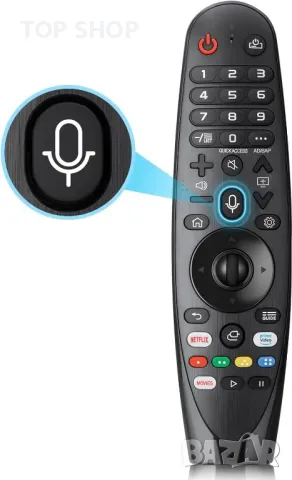 Дистанционно управление Voice Magic за LG UHD OLED QNED NanoCell 4K 8K Smart TV, снимка 8 - Дистанционни - 49971297