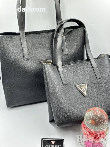 😍Guess луксозни чанти + ПОДАРЪК💥 несесер😍, снимка 9 - Чанти - 43505188