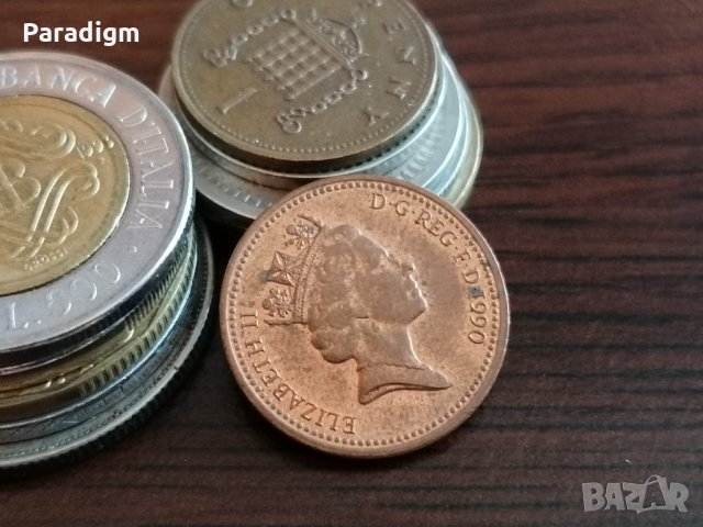 Монета - Великобритания - 1 пени | 1990г., снимка 2 - Нумизматика и бонистика - 35203795