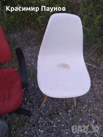  6 броя столове и една стойка ,за ремонт / части ., снимка 8 - Столове - 50920280