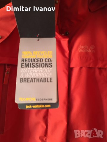 Jack Wolfskin Fairview Mexican Pepper оригинално дамско яке, снимка 8 - Якета - 39546515