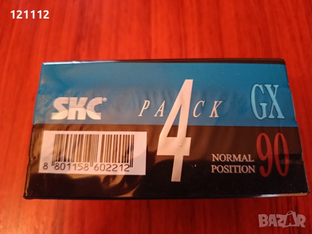 Аудио касети SKC GX 90, снимка 4 - Аудио касети - 52771419