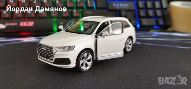 Ауди Q7 2015г. в мащаб 1:34 , снимка 5 - Коли, камиони, мотори, писти - 44124335