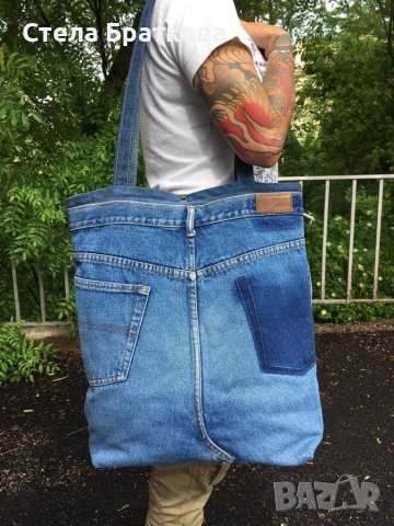 Дамски дънкови ранички и чанти, снимка 11 - Раници - 36947647