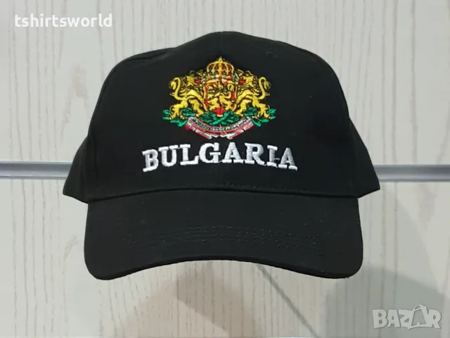 Нова шапка с козирка България, с Герб в черен цвят, снимка 4 - Шапки - 47494459