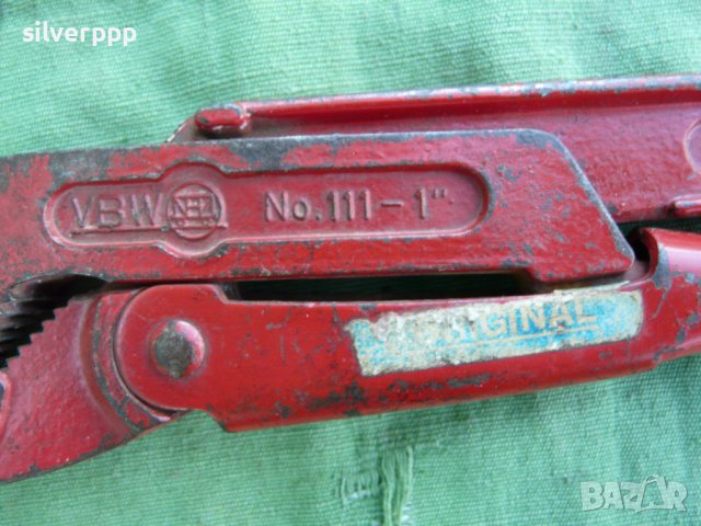  Стар немски тръбен ключ - 2 , снимка 3 - Ключове - 43048259