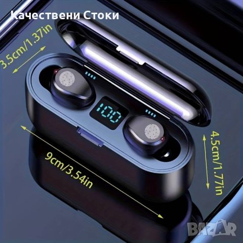 Преносими Bluetooth слушалки със зареждаща се кутия, снимка 3 - Bluetooth слушалки - 43503693