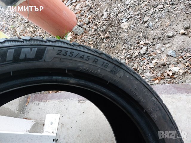 2бр.зимни гуми Michelin 235/55/17 dot3821 Цената е за брой !, снимка 7 - Гуми и джанти - 43834402