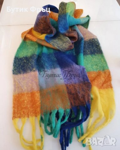 Кашмирен шал 1, снимка 2 - Шалове - 38608075