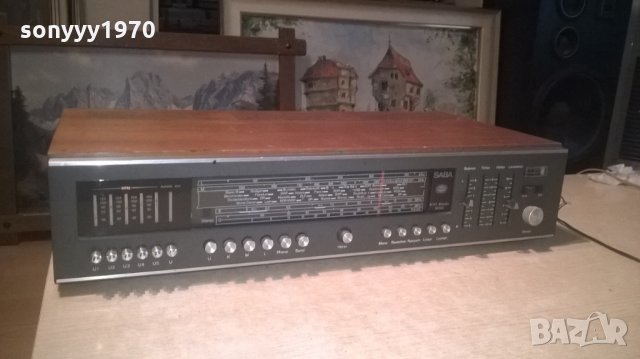 SABA HIFI STUDIO 8050 STEREO RECEIVER-ВНОС ХОЛАНДИЯ, снимка 3 - Ресийвъри, усилватели, смесителни пултове - 27793642