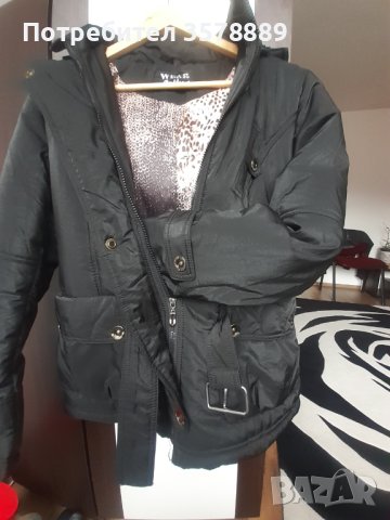 Дамско яке с качулка, снимка 2 - Якета - 44030647