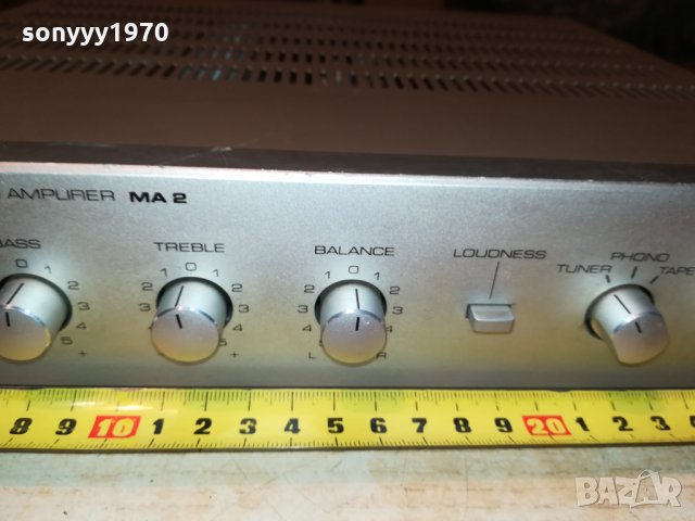 TELEFUNKEN MA2 HIFI AMPLIFIER-ВНОС SWISS 0312211710, снимка 9 - Ресийвъри, усилватели, смесителни пултове - 35018393