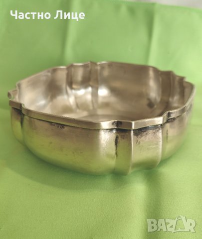 Изключително Красив Изящен Старинен Сребърен Италиански Аристократичен Съд, снимка 7 - Други ценни предмети - 40470605