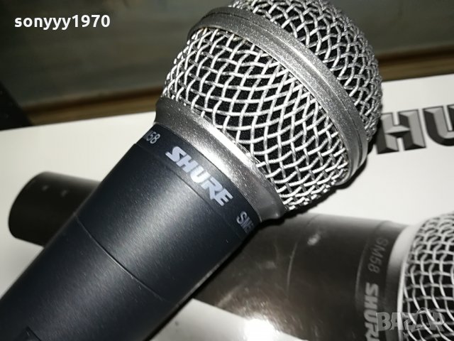 shure sm58-внос швеицария, снимка 2 - Микрофони - 28558330