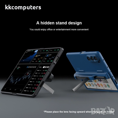 Samsung Galaxy Z Fold5 Удароустойчив NILLKIN CamShield Калъф и Протектор, снимка 4 - Калъфи, кейсове - 52382483