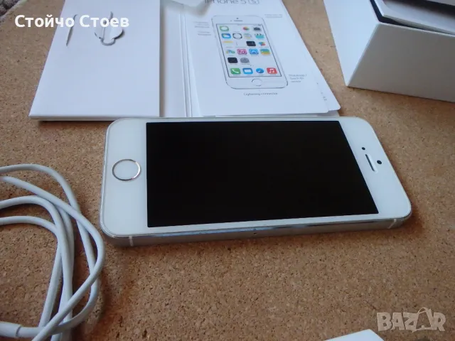 Apple iPhone 5S (A1457) ,16 GB iOS 12.5.7, бял, снимка 7 - Apple iPhone - 48088500