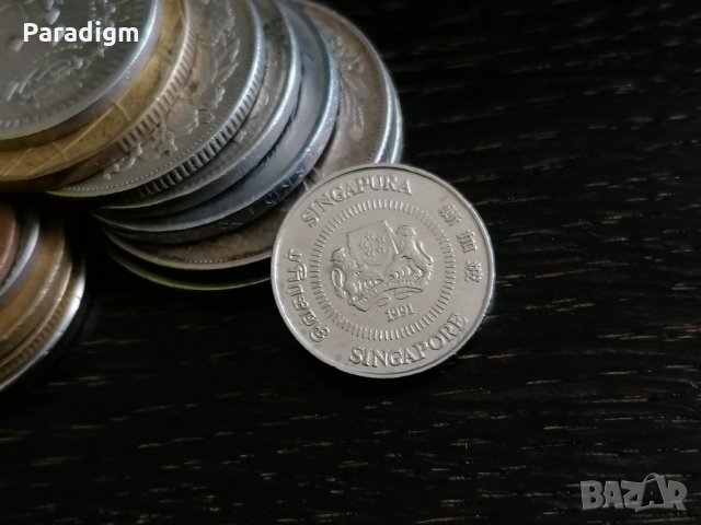 Монета - Сингапур - 10 цента | 1996г., снимка 2 - Нумизматика и бонистика - 28780167