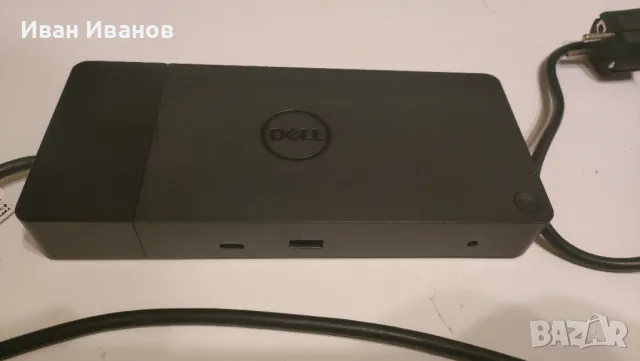 Докинг станция Dell WD19. K20A със 130W зарядно  и USB-C кабел., снимка 3 - Части за лаптопи - 48408382