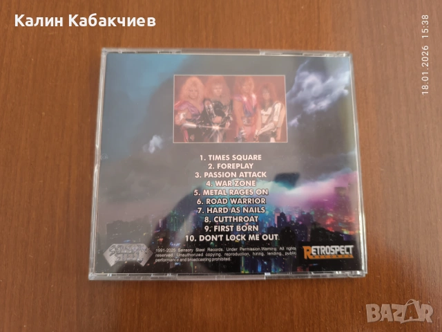 Atomic Cocktail - Metal Rages On CD хеви метъл, снимка 2 - CD дискове - 53141366