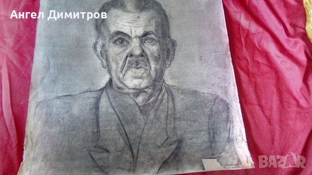 Дина Николова Станчева картина въглен