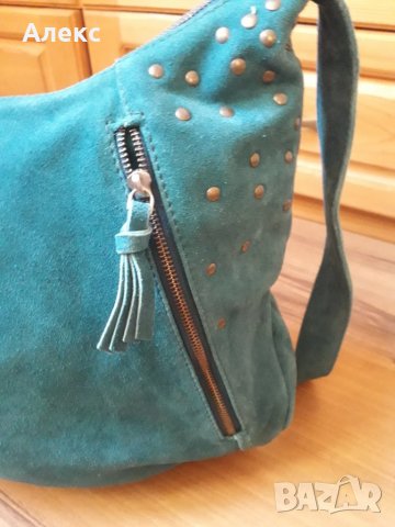 дамска чанта естествена кожа, снимка 3 - Чанти - 26863665