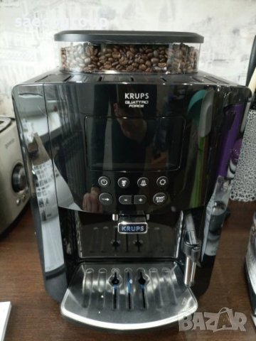 Кафе автомат KRUPS QUATTRO FORCE, снимка 4 - Кафемашини - 37980438