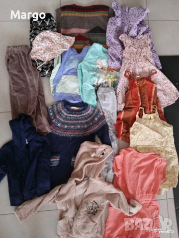 мега комплект детски дрехи за момиче, 50 брой, за дете на 3- 4 години; 98 104 110 размер, снимка 2 - Детски комплекти - 52874273