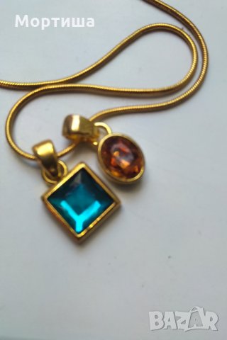  Марков  сребърен позлатен лот разпродажба , снимка 2 - Колиета, медальони, синджири - 28760949