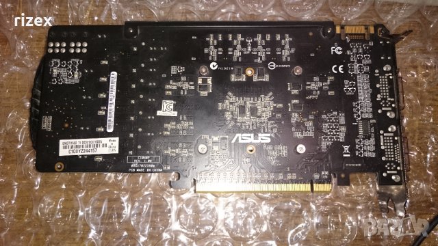VGA Card Asus ENGTX560TI DirectCU-II за части, снимка 2 - Видеокарти - 38369584