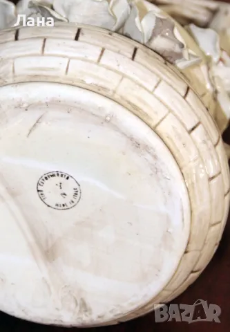 Италиански декоративен керамичен кладенец Capodimonte, снимка 5 - Декорация за дома - 47700837