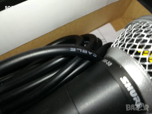 SHURE MICROPHONE 0312230738, снимка 14 - Микрофони - 43249096