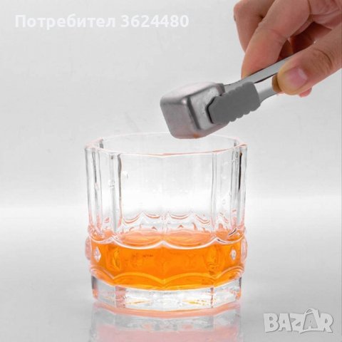  кубчета за охлаждане на напитки с щипка, снимка 8 - Други стоки за дома - 39984512