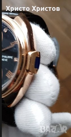 Мъжки луксозен часовник Patek Philippe Tourbillon Cle de PATEK, снимка 9 - Мъжки - 32796925