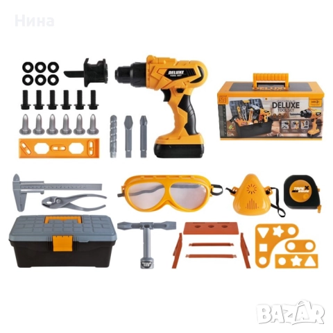 Детски куфар с инструменти/ работилница, снимка 2 - Образователни игри - 52710029