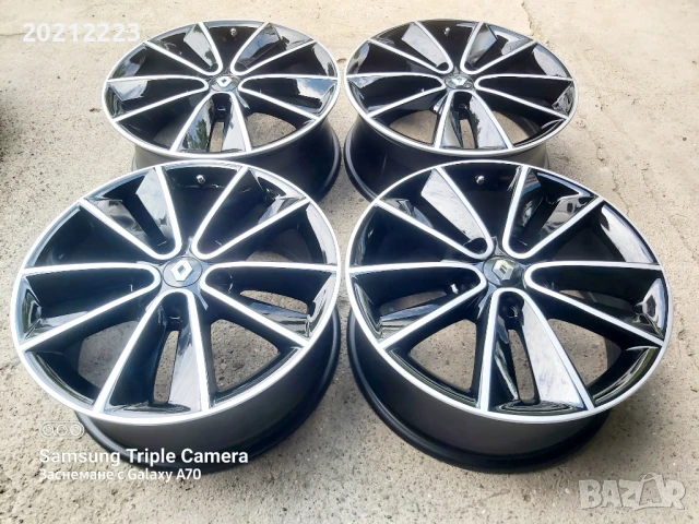 4 броя алуминиеви джанти за Renault Megane III,Renault Scenic,Grand Scenic III 17, снимка 5 - Гуми и джанти - 51051118