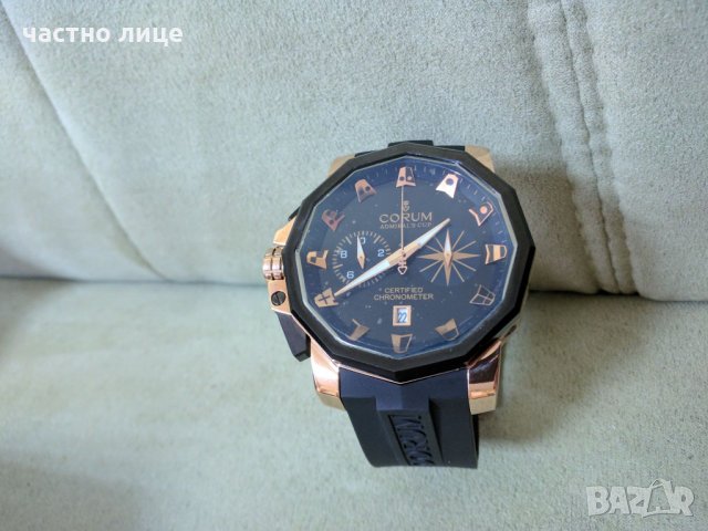 Продавам нов часовник Corum Admiral's Cup, снимка 9 - Мъжки - 32974450