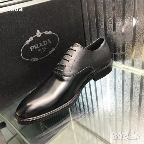 Мъжки обувки Prada (реплика), снимка 4 - Официални обувки - 26682868