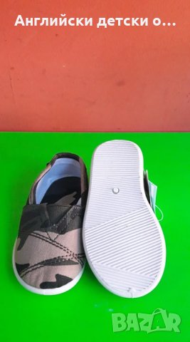 Английски детски еспадрили-MOTHERCARE, снимка 6 - Детски гуменки - 28468889