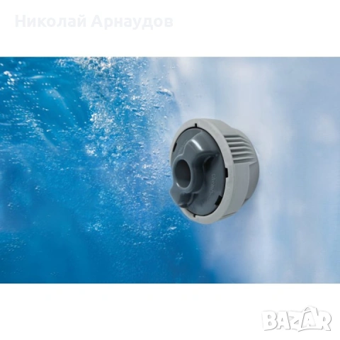 Надуваемо джакузи Bestway, LAY-Z-SPA® Miami AirJet, За 4 души, Енергоспестяващо, Кръгло, 180 x 66 см, снимка 4 - Басейни и аксесоари - 53418060