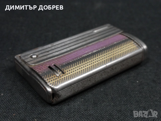 СТАРА РЕТРО БЕНЗИНОВА ЗАПАЛКА IMCO STREAMLINE 6800 AUSTRIA, снимка 8 - Антикварни и старинни предмети - 52955471